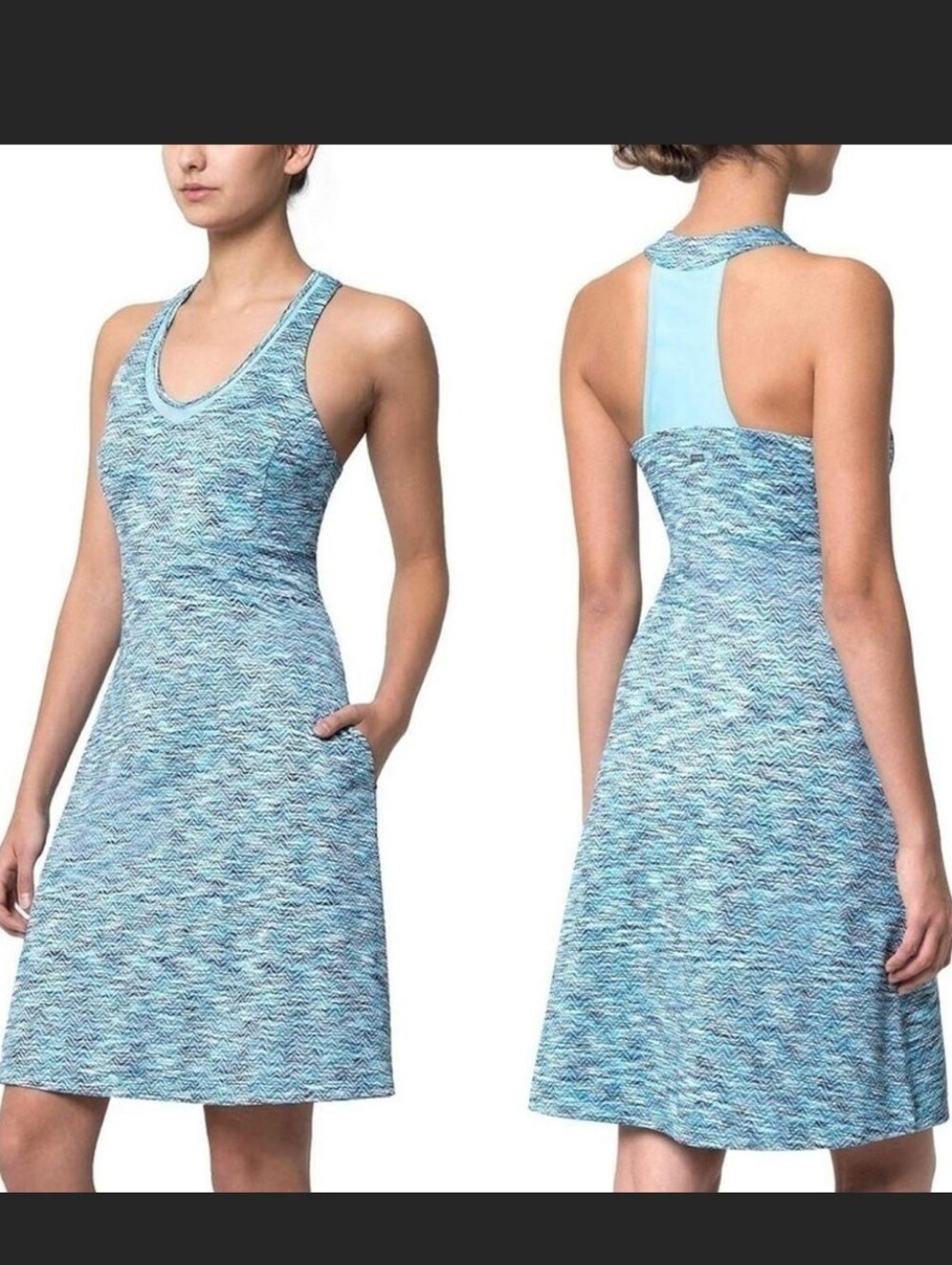 Mondetta Performance Gear MPG Travel Dress Pickle Ball Tennis Athletic Dress Med